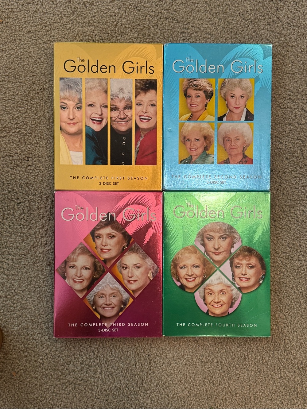 The Golden Girls Complete Seasons 1-4 DVD Box Set